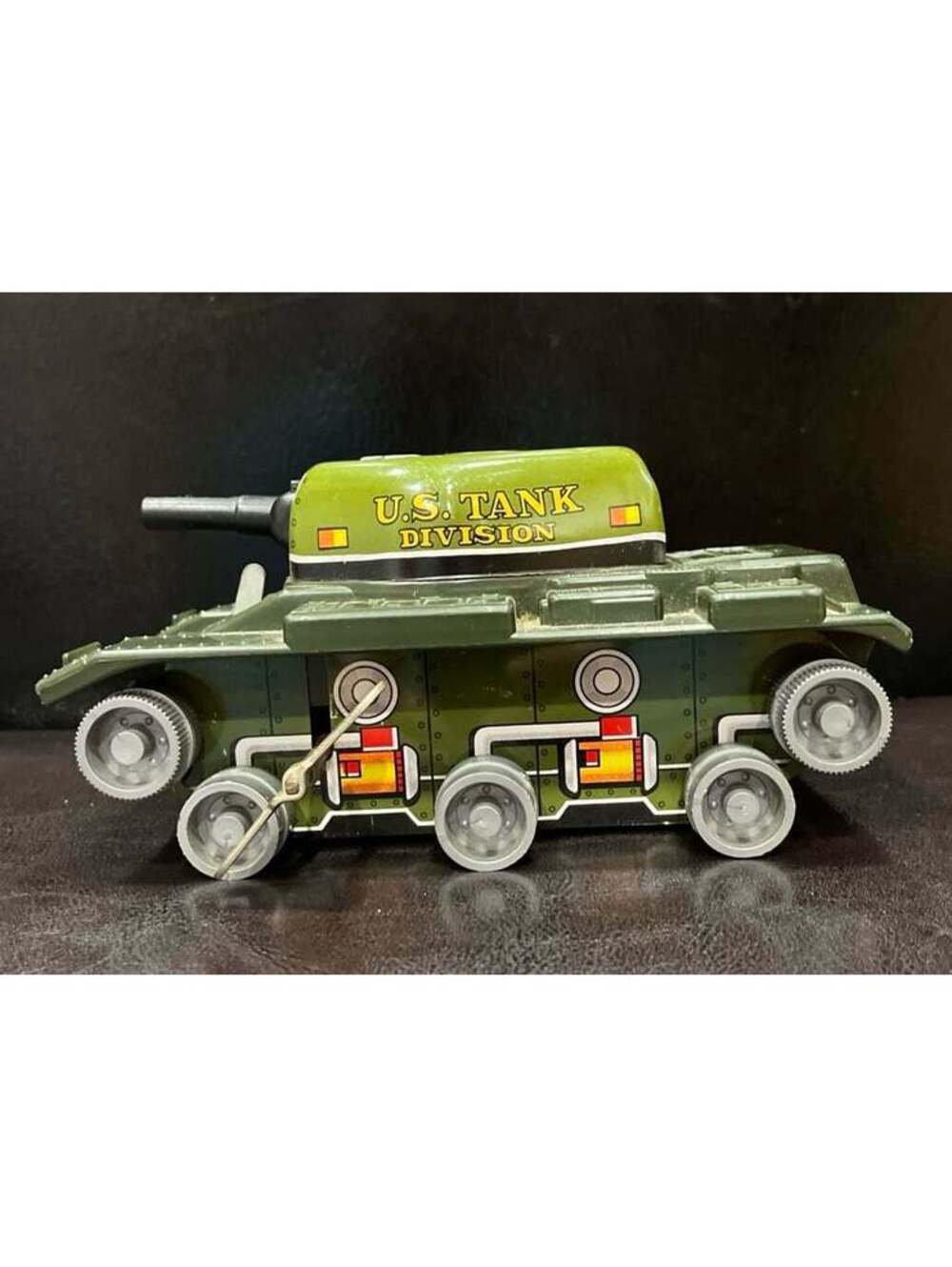 1973 Marx Tin Litho Wind Up Tank